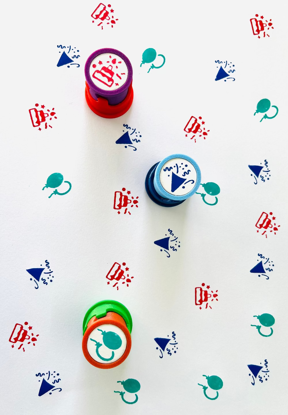 Celebration Themed Stamps (Set of 3)