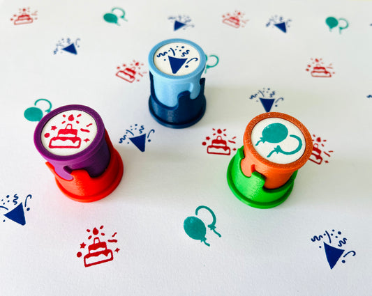 Celebration Themed Stamps (Set of 3)