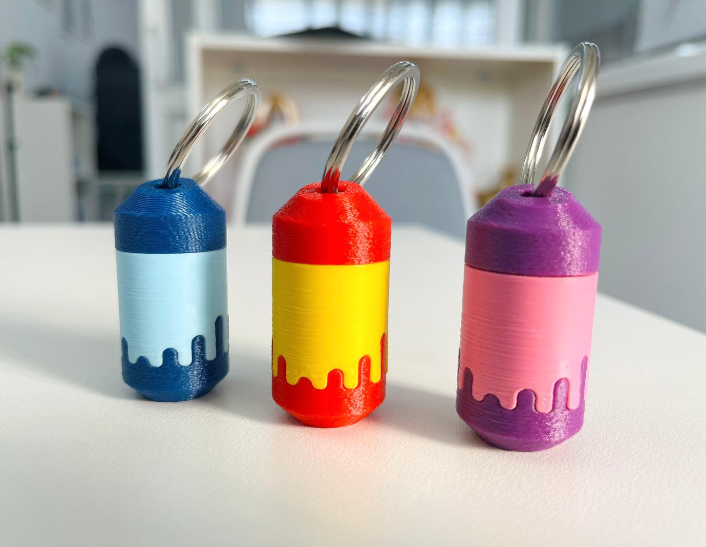 Set of 3 Mini Travel Pill Holders