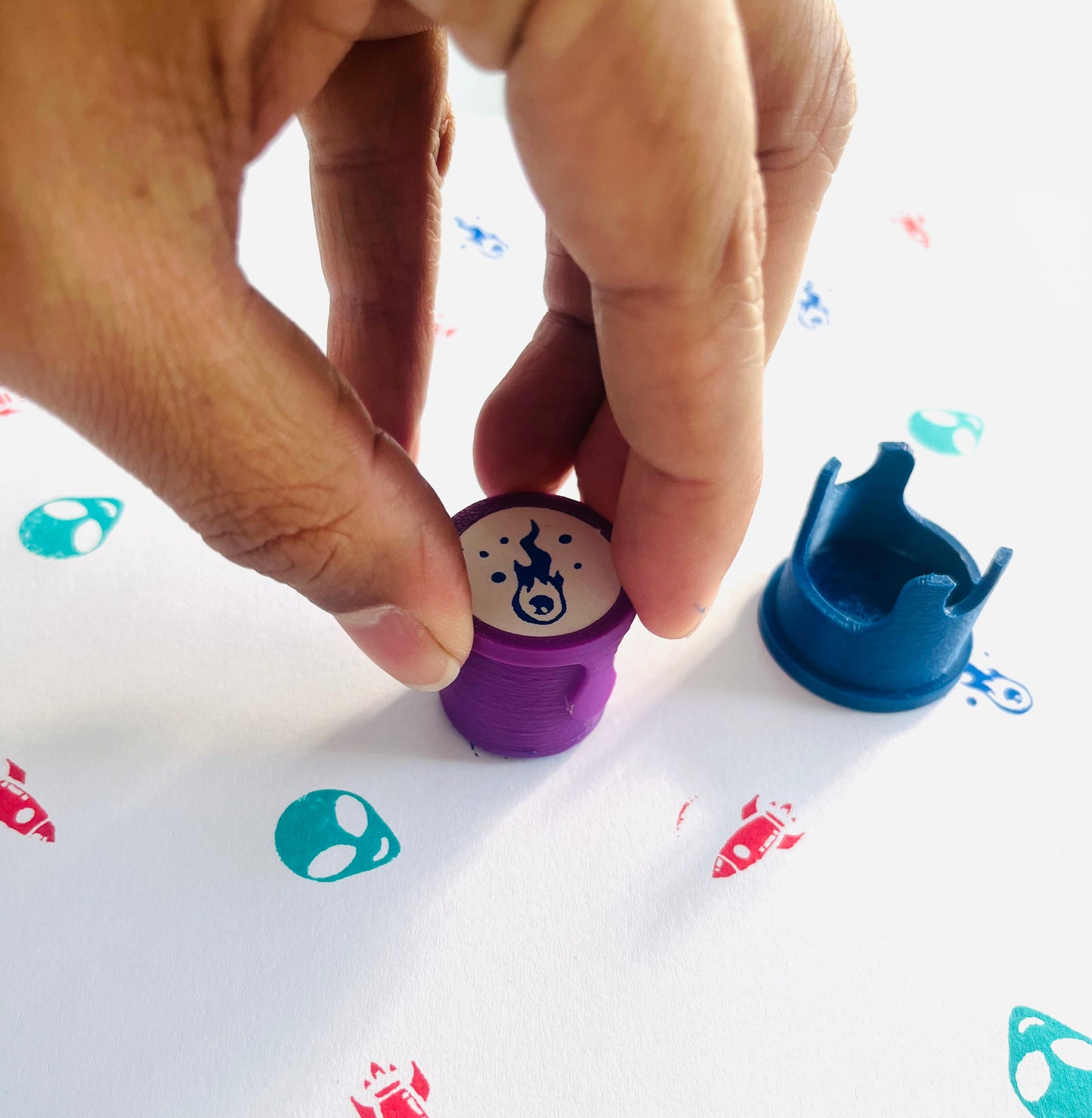 Extraterrestrial Theme Stamps (Set of 3)